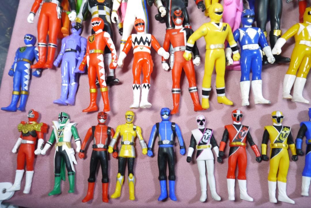 スーパー戦隊シリーズ　ソフビヒーロー　ほか　120体以上