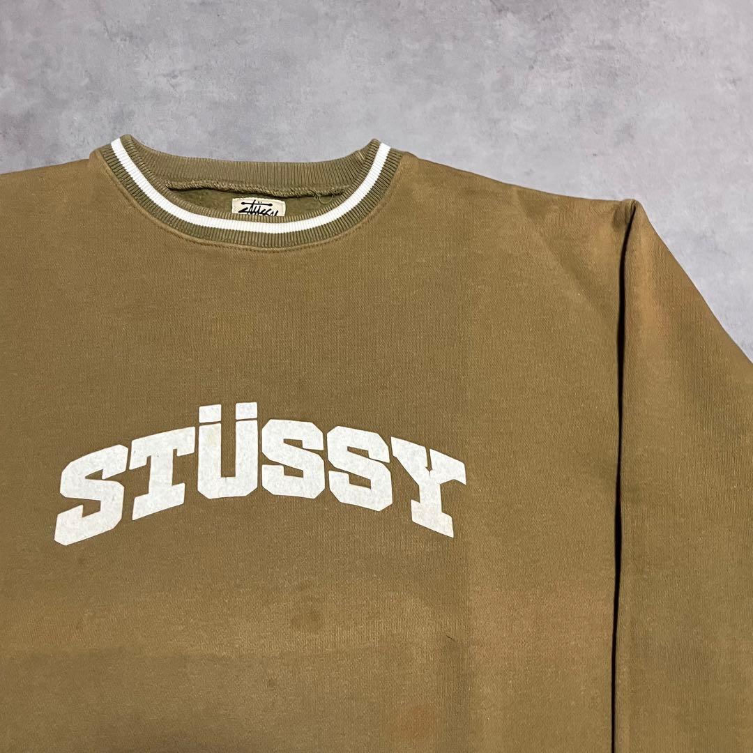 白タグ old stussy oz製 スウェット パイルアーチ