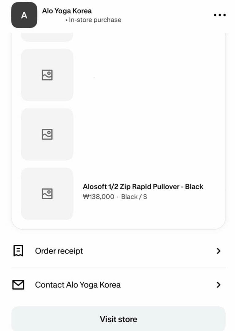 【Alo】alosoft 2/1 zip rapid pullover Sサイズ