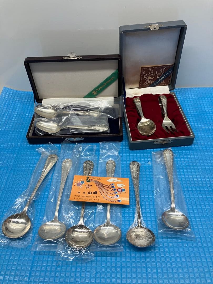 シルバー950 刻印　スプーン　Takashimaya 和光 約152.5g