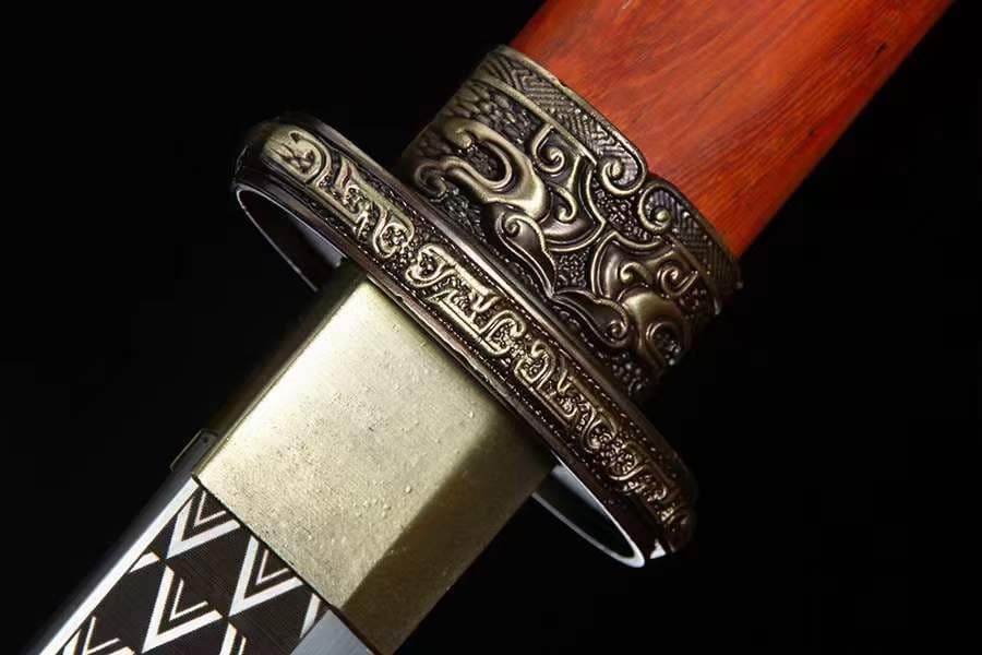 ブレーキ角唐刀 古兵器 武具　刀装具　日本刀　模造刀 居合刀