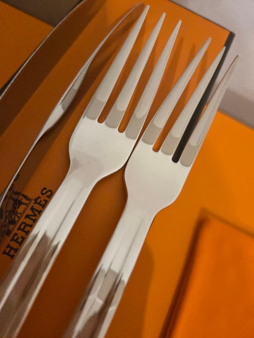 HERMES カトラリー フォーク ナイフセット