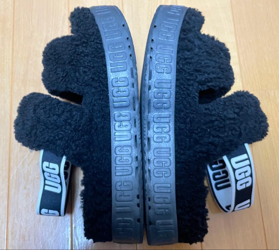 UGG アグ オー フラッフィータ OH FLUFFITA サンダル #ブラック
