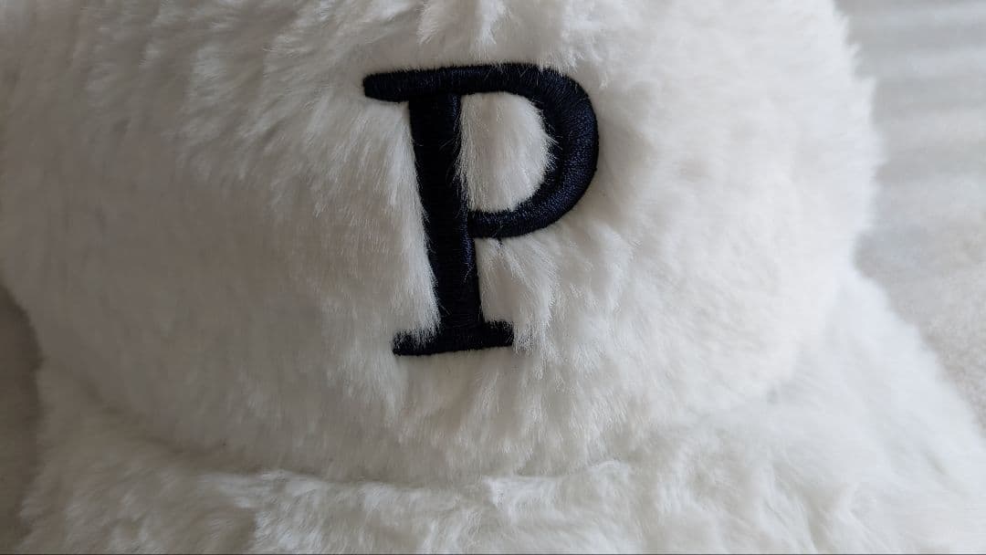 パーリーゲイツ　くま耳キャップ　白キャップ