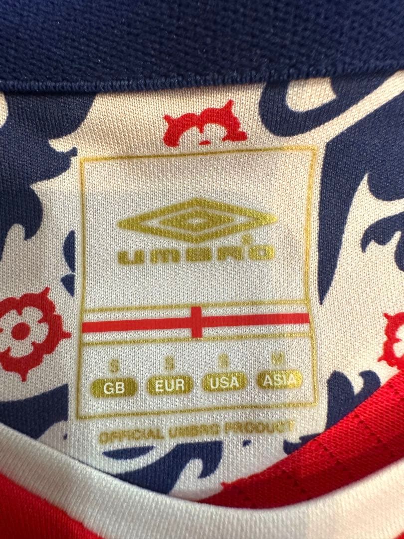 umbro アンブロ サッカー イングランド代表ユニフォーム Mサイズ