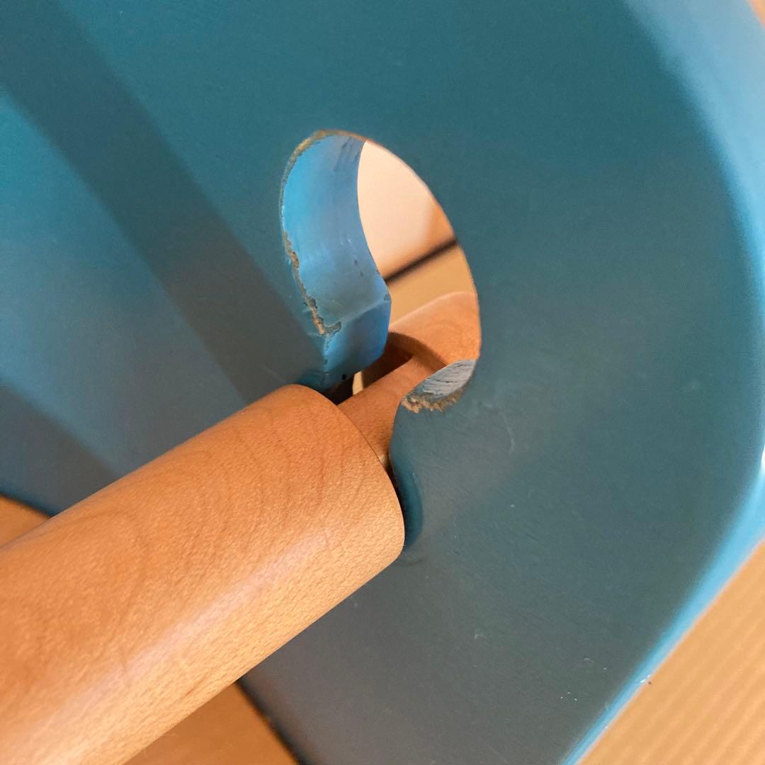 CAROTA chair カロタチェア ベビーチェア ハイチェア　ブルー　青