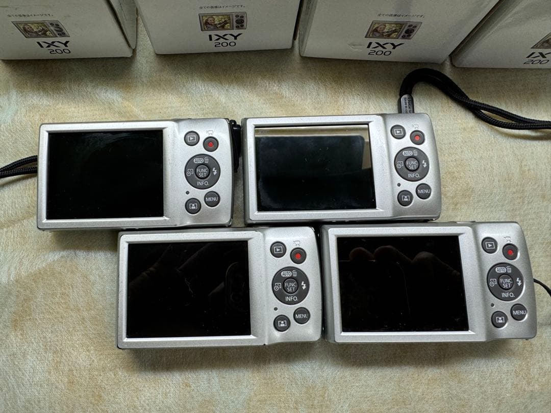 CANON IXY200 コンパクトデジカメ　4台セット