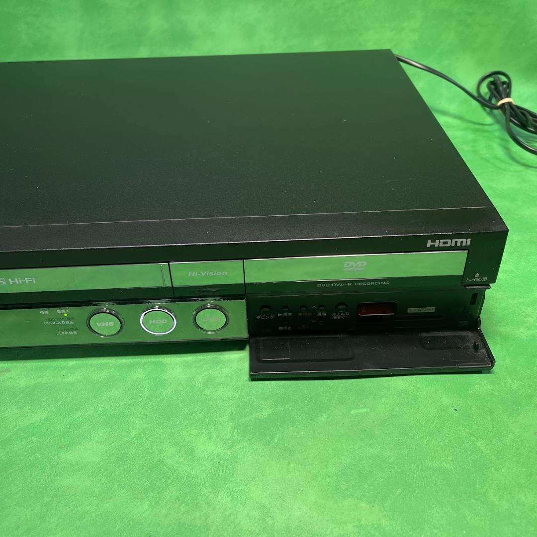 美品　シャープ DV-ACV52　地デジ対応 HDDビデオ一体型DVDレコーダー