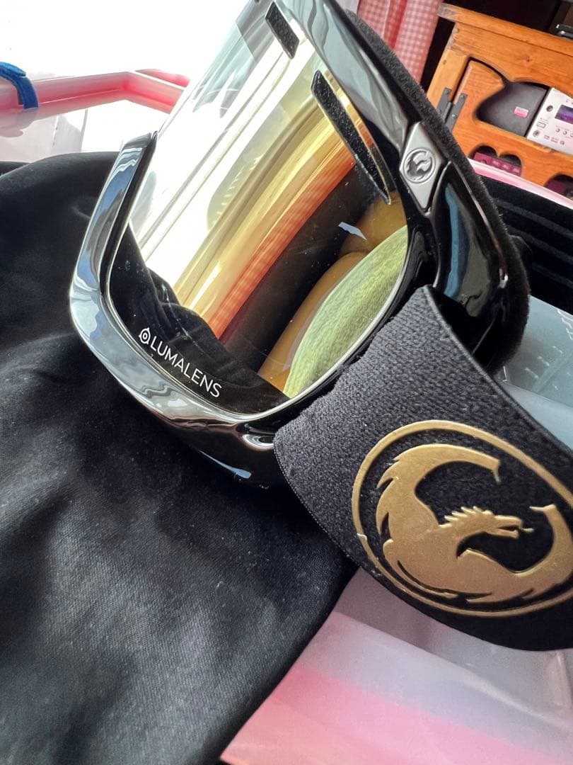 【単品希望受付けます】anon ヘルメット DRAGON ゴーグル　セット