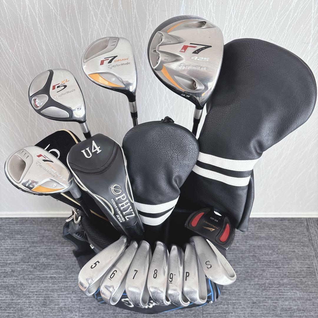 超豪華❗テーラーメイド/Larouge★初心者用 メンズ ゴルフクラブセット