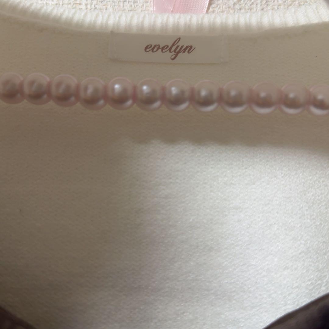 evelyn リボンボレロワンピース　ブラウン　完売品