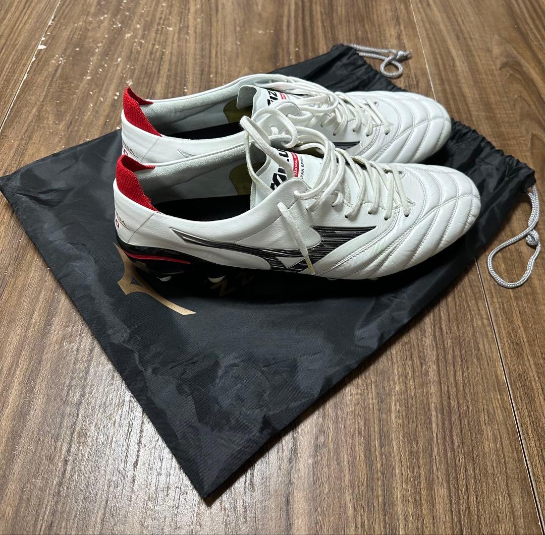 美品 28cm モレリアネオ4 JAPANMIX ホワイト サッカー スパイク