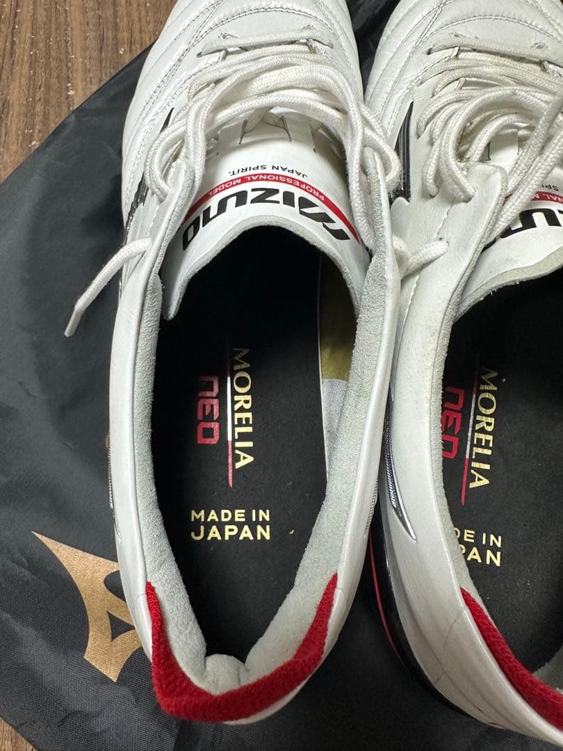 美品 28cm モレリアネオ4 JAPANMIX ホワイト サッカー スパイク