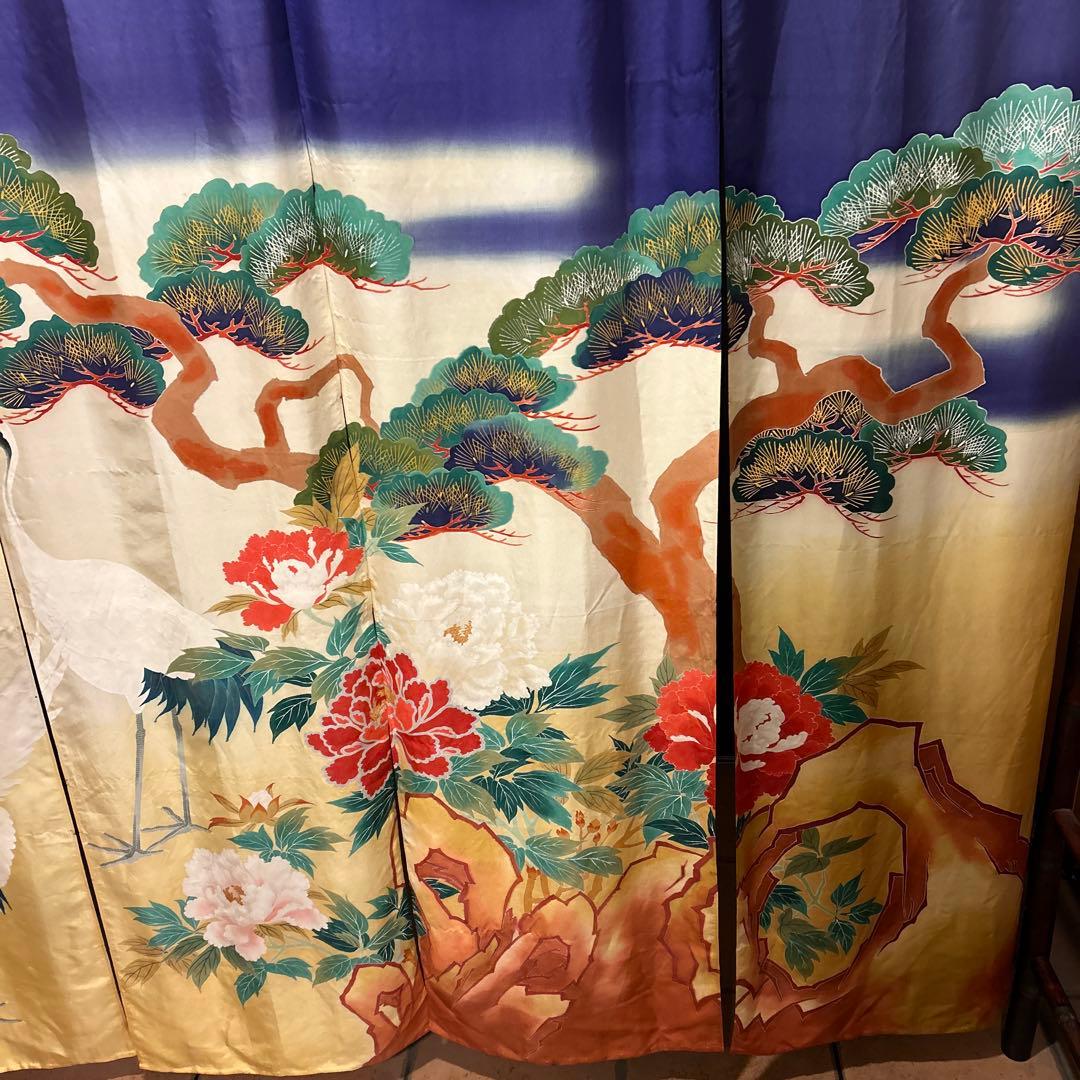 【花婿暖簾】オーダー本加賀友禅縁起物