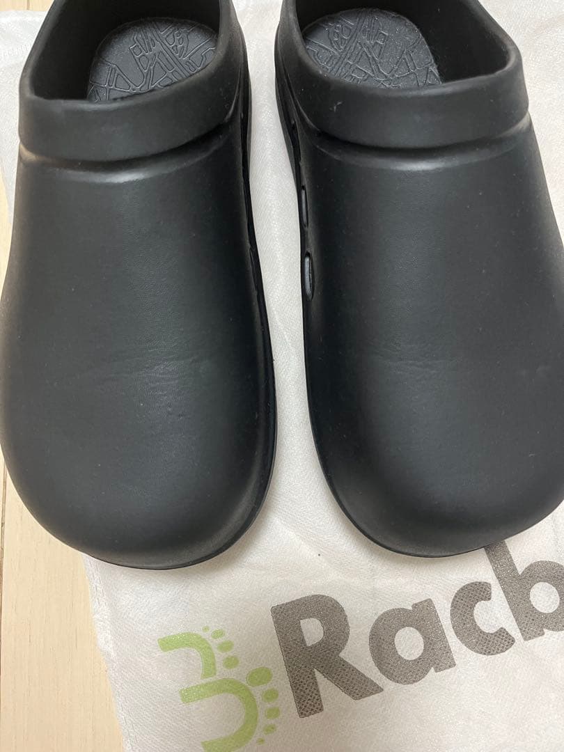 美品　Racbaki ラクバキ　イージーサボS 黒
