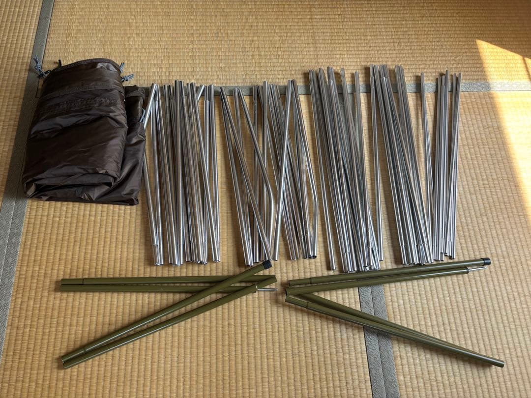 【美品】ロゴス テント Tradcanvas T/C ドゥーブルXL プラスBC