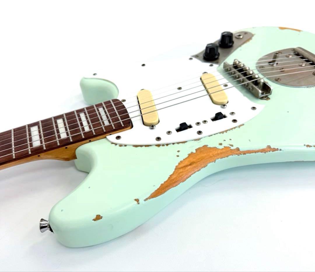 【オーダー品】Mustang Type ハードレリック ムスタング エレキギター