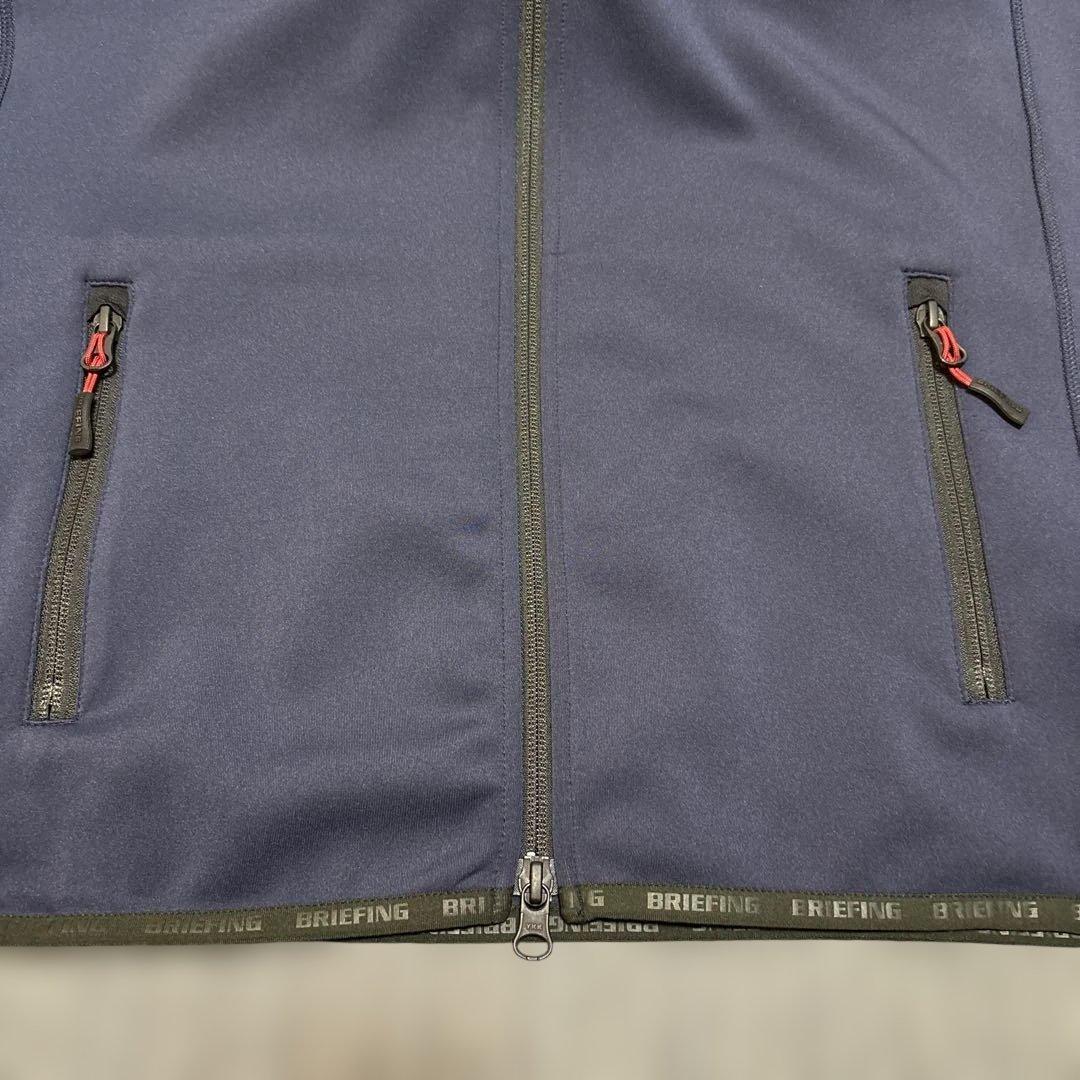 ブリーフィング　ブリーフィングゴルフ　ベスト　ネイビー　L 美品