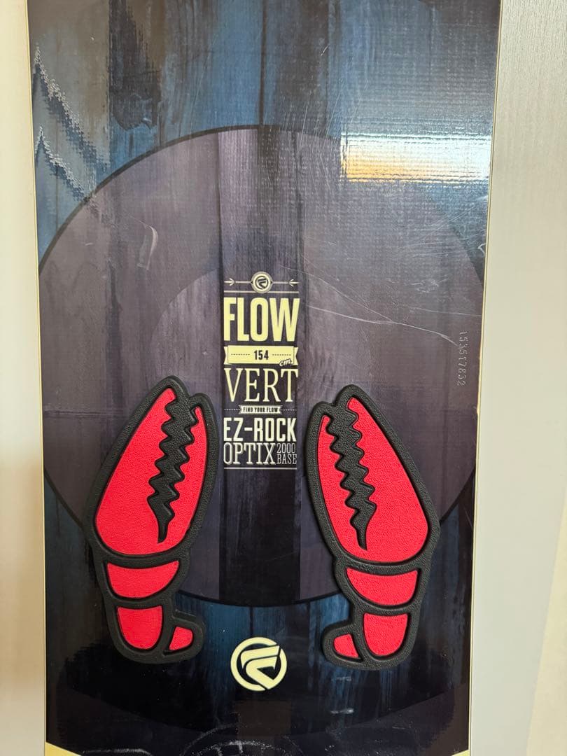 flow vert 154 スノーボード