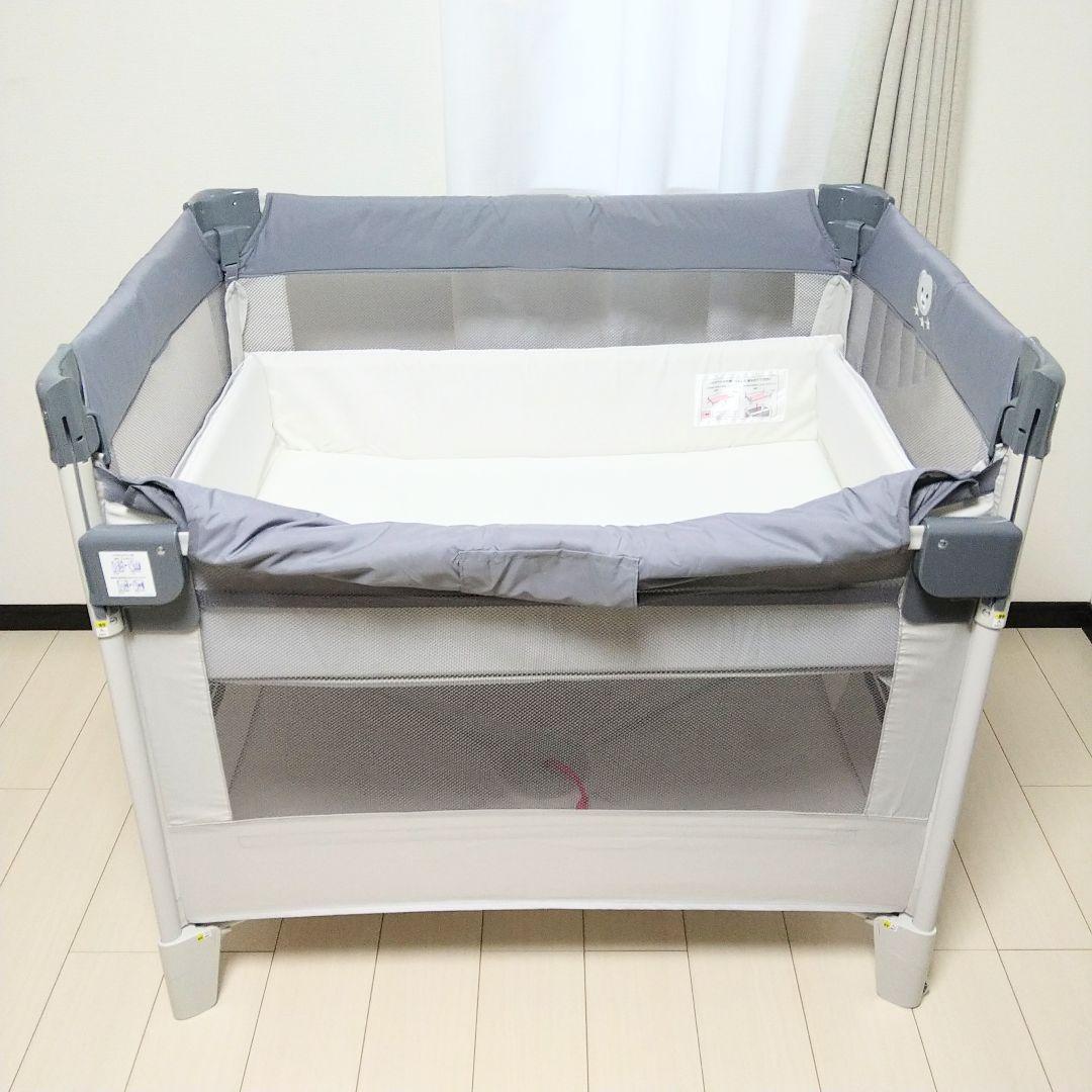 【早い者勝ち❣美品☆】アップリカ ベビーベッド ココネルエアー AB⭐︎