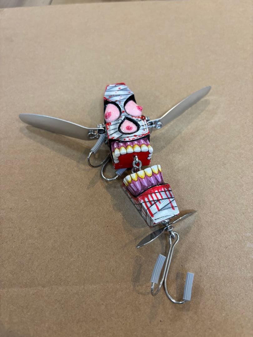 ルアー・フライ AHPL MOKUHEN 3 OPPAI Jointed Wing Noisy