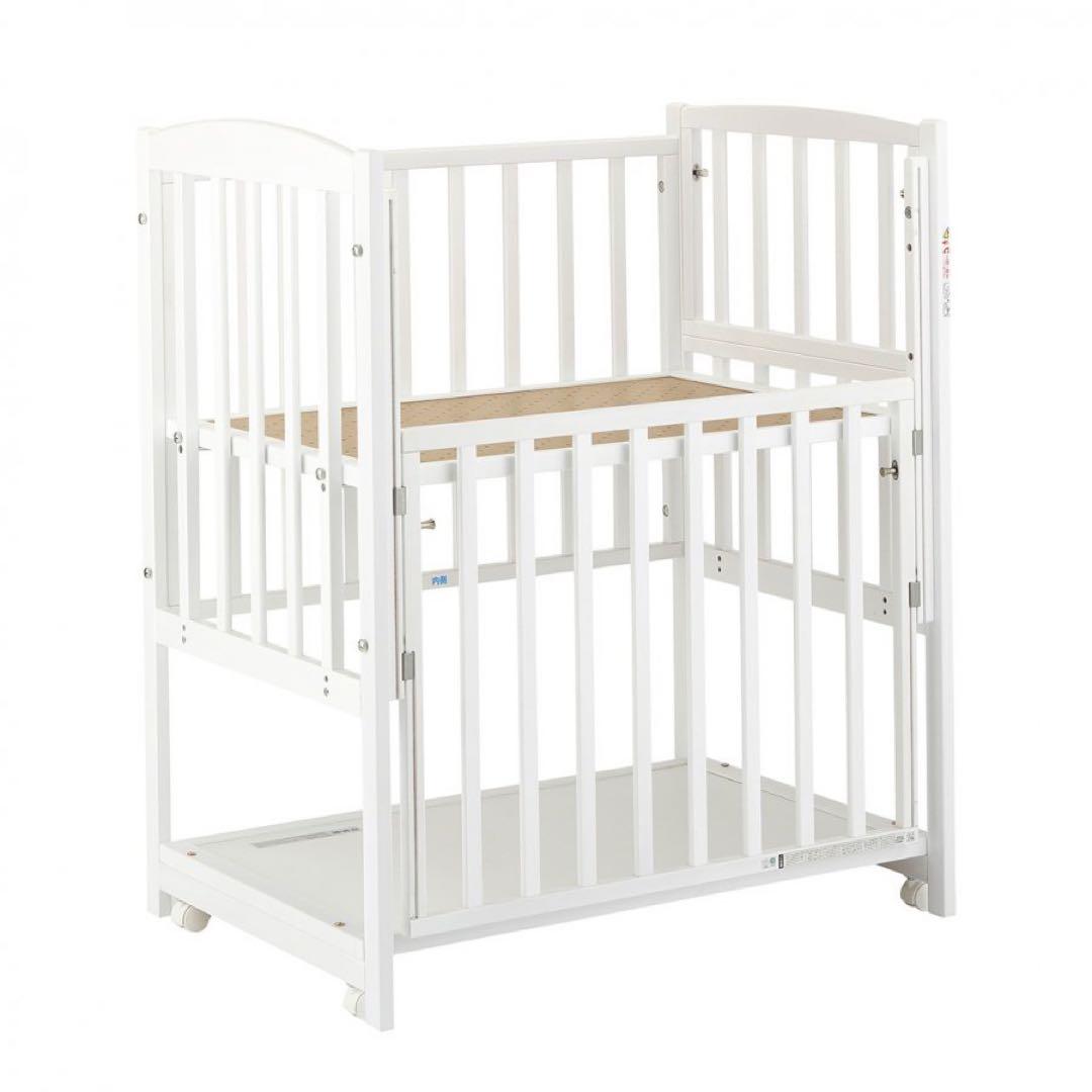 【極美品】カトージプレミアムライン ハイタイプ ツーオープン ミニベッド