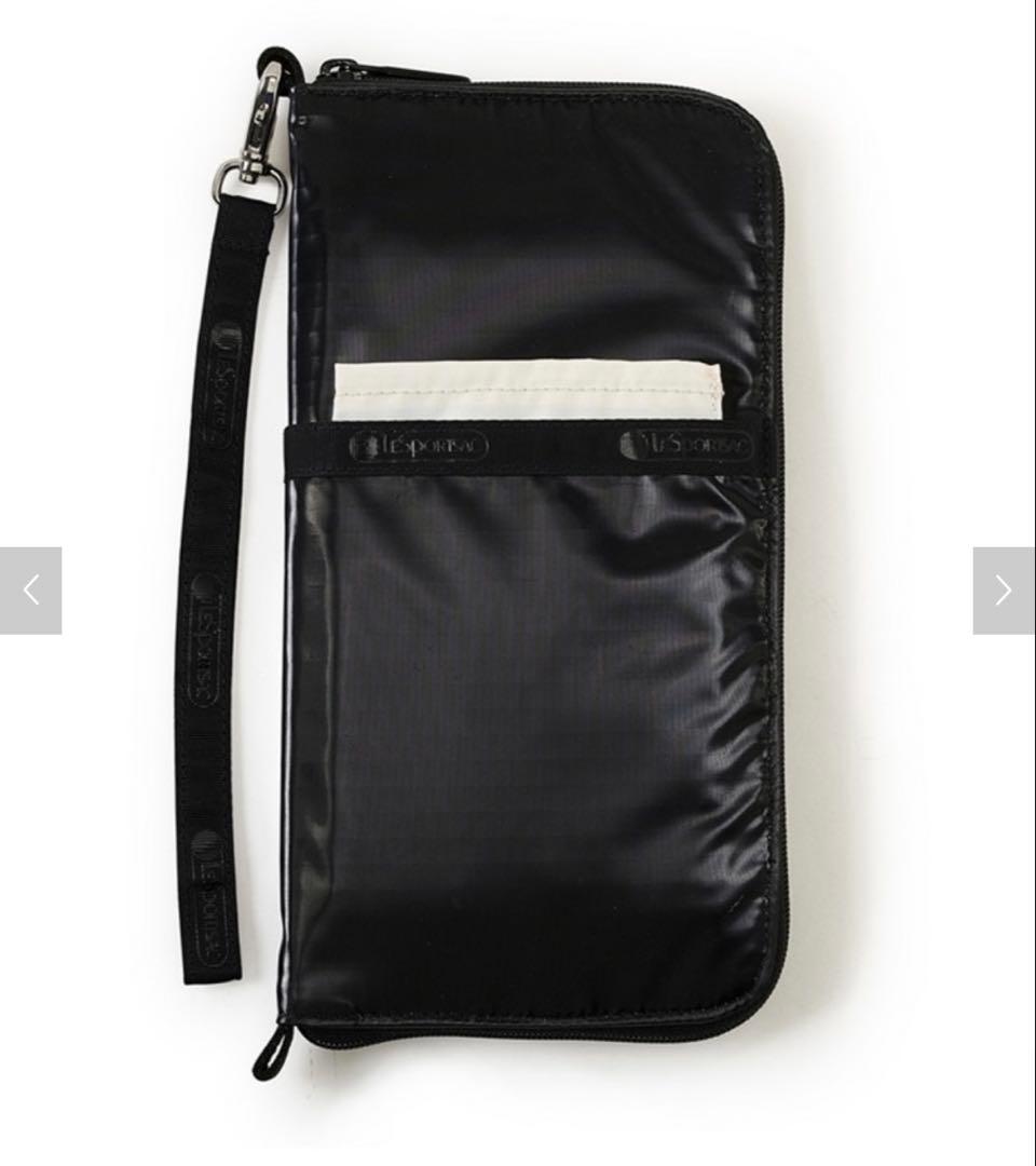 レスポートサック　ひとりっぷ　マスタートラベルウォレット黒　2025年版