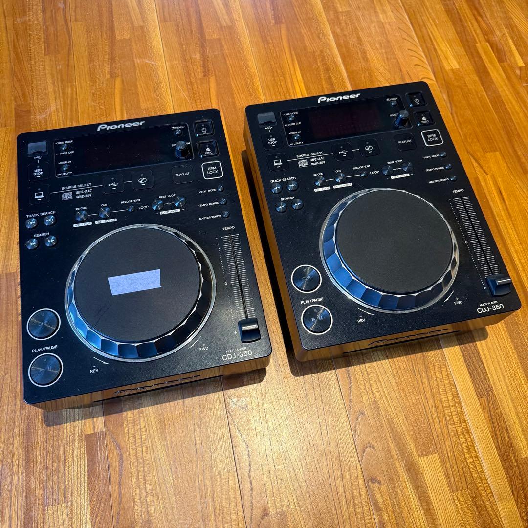 Pioneer CDJ-350 2台セット(1台難あり)