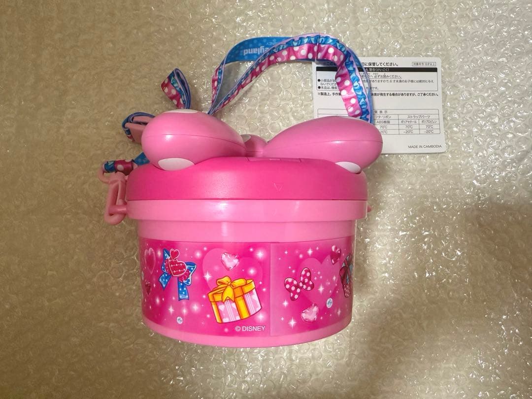 【新品タグ付ポップコーン引換券付】ミニーのファンダーランド ポップコーンバケット