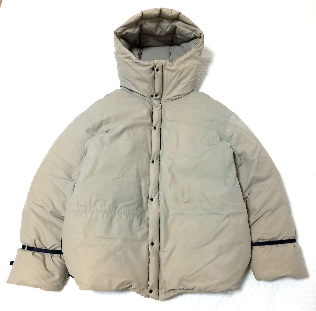 T様H BEAUTY&YOUTH コットンナイロンバルーンダウンジャケット L