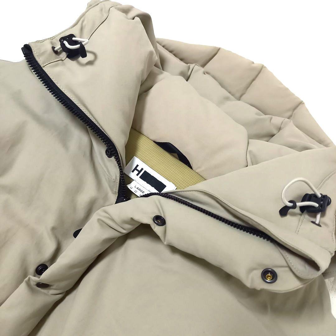 T様H BEAUTY&YOUTH コットンナイロンバルーンダウンジャケット L