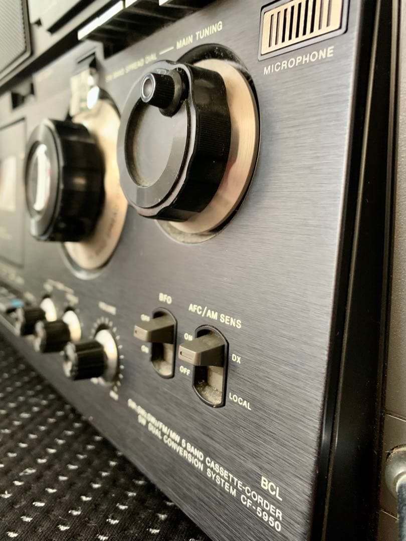 SONY CF 5950 スカイセンサー　コレクション品　テープ部　ベルト切れ