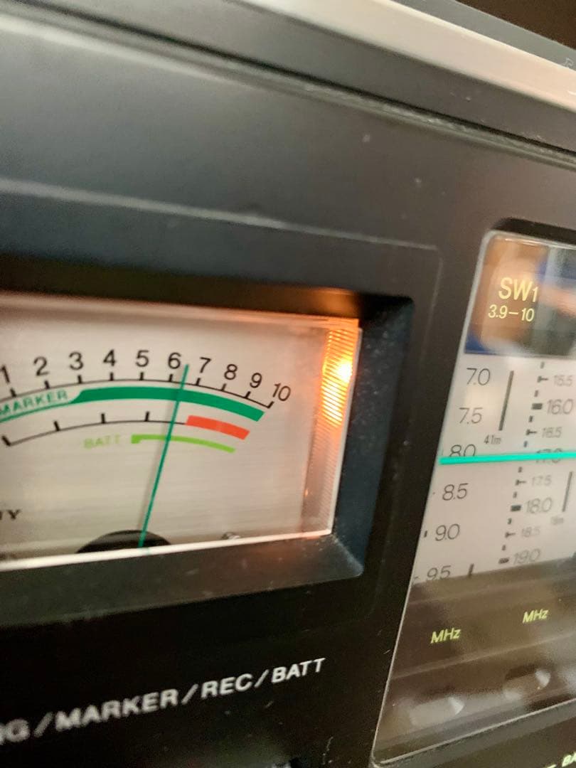 SONY CF 5950 スカイセンサー　コレクション品　テープ部　ベルト切れ