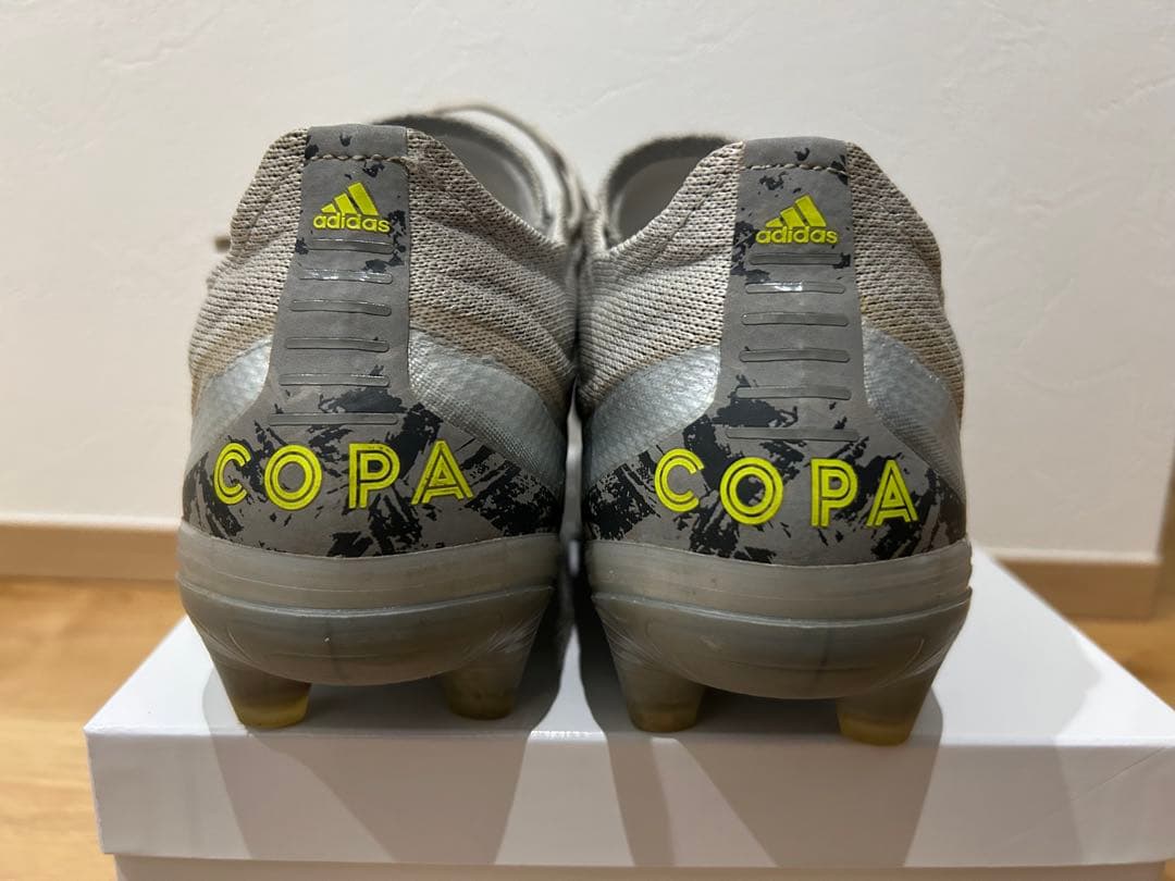adidas COPA 19.1 FG AGサッカーシューズ シルバー スパイク