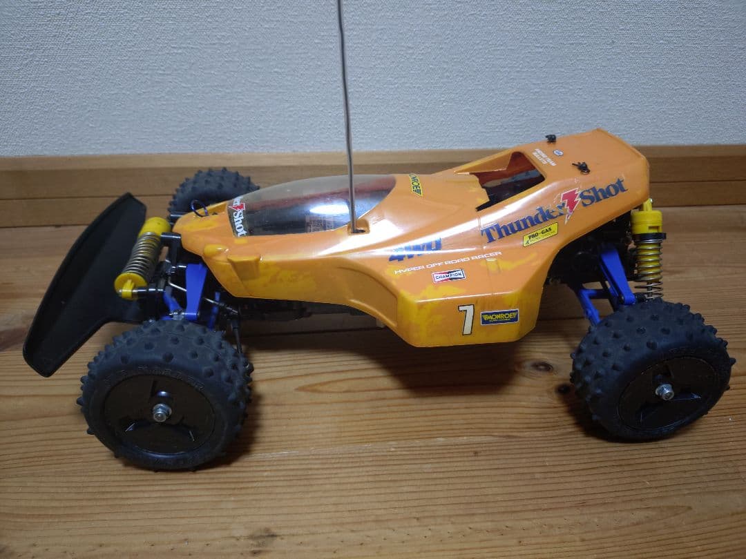 タミヤ　サンダーショット　サーボ　アンプ　受信機　セット　ラジコン