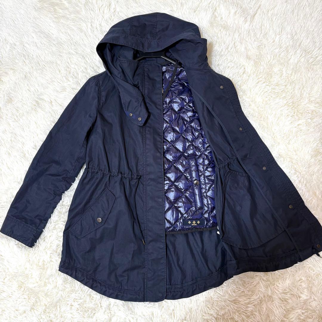 タトラス BERINA モッズコート ダウンベスト付き ジャケット Mサイズ