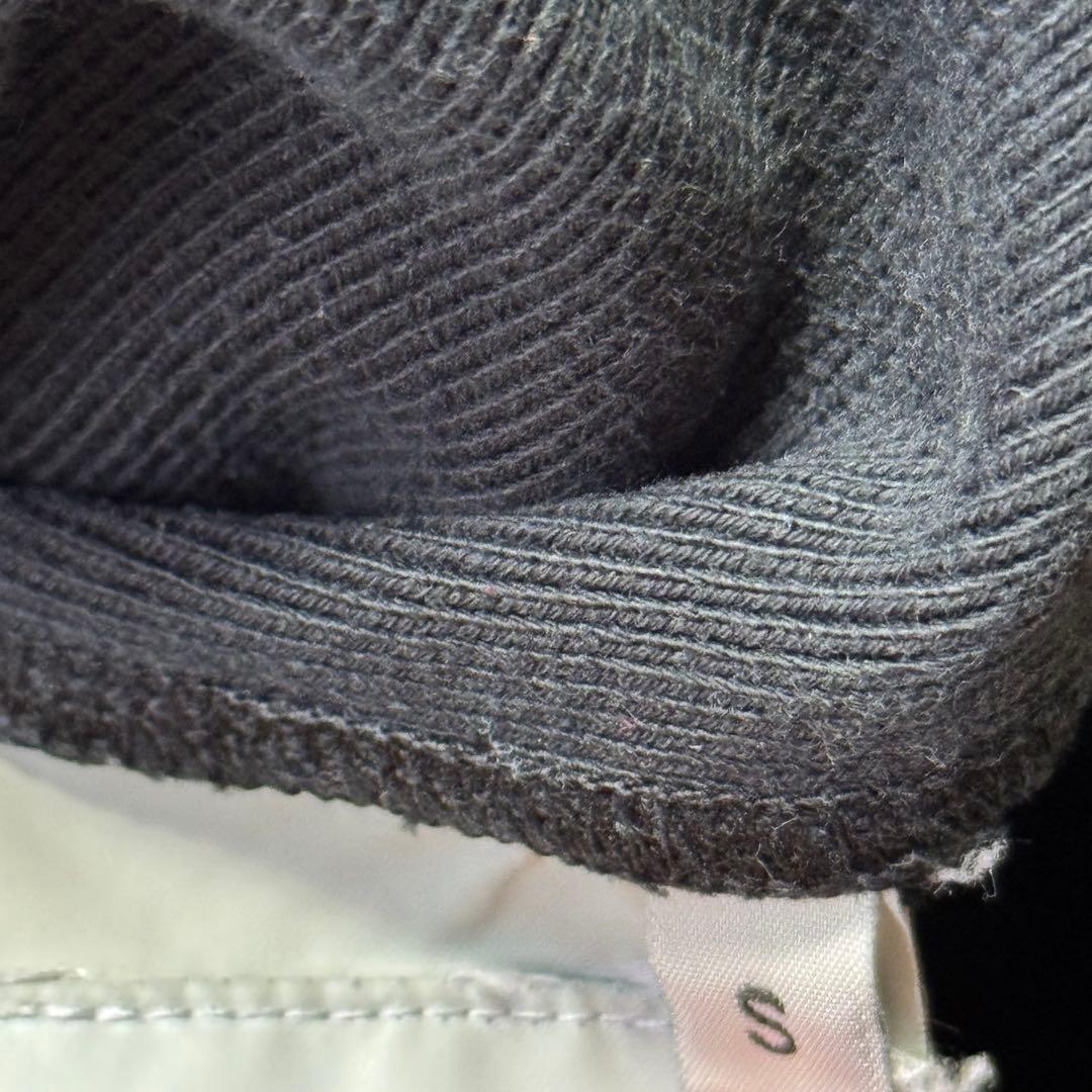 トップス Stone  garment dye logo zip sweat