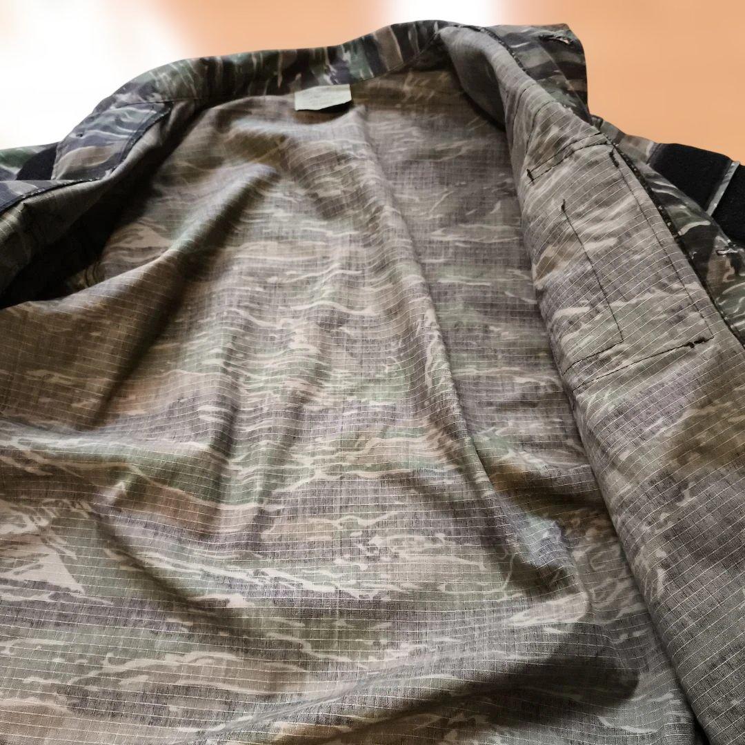 タイガーカモ　戦闘服上下　BDU リーコンチェストリグ新品付　S＆グラフ