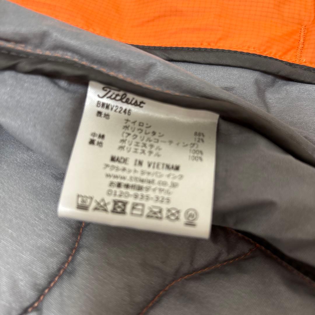 Titleist × Mercedes-Benz ベスト オレンジ ゴルフ