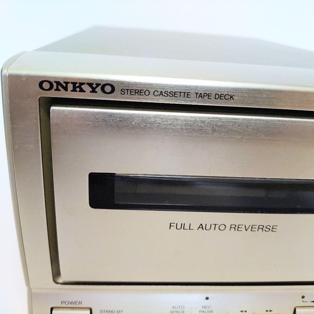 ■整備済動作品■ONKYO オンキョー K-185 カセットデッキ