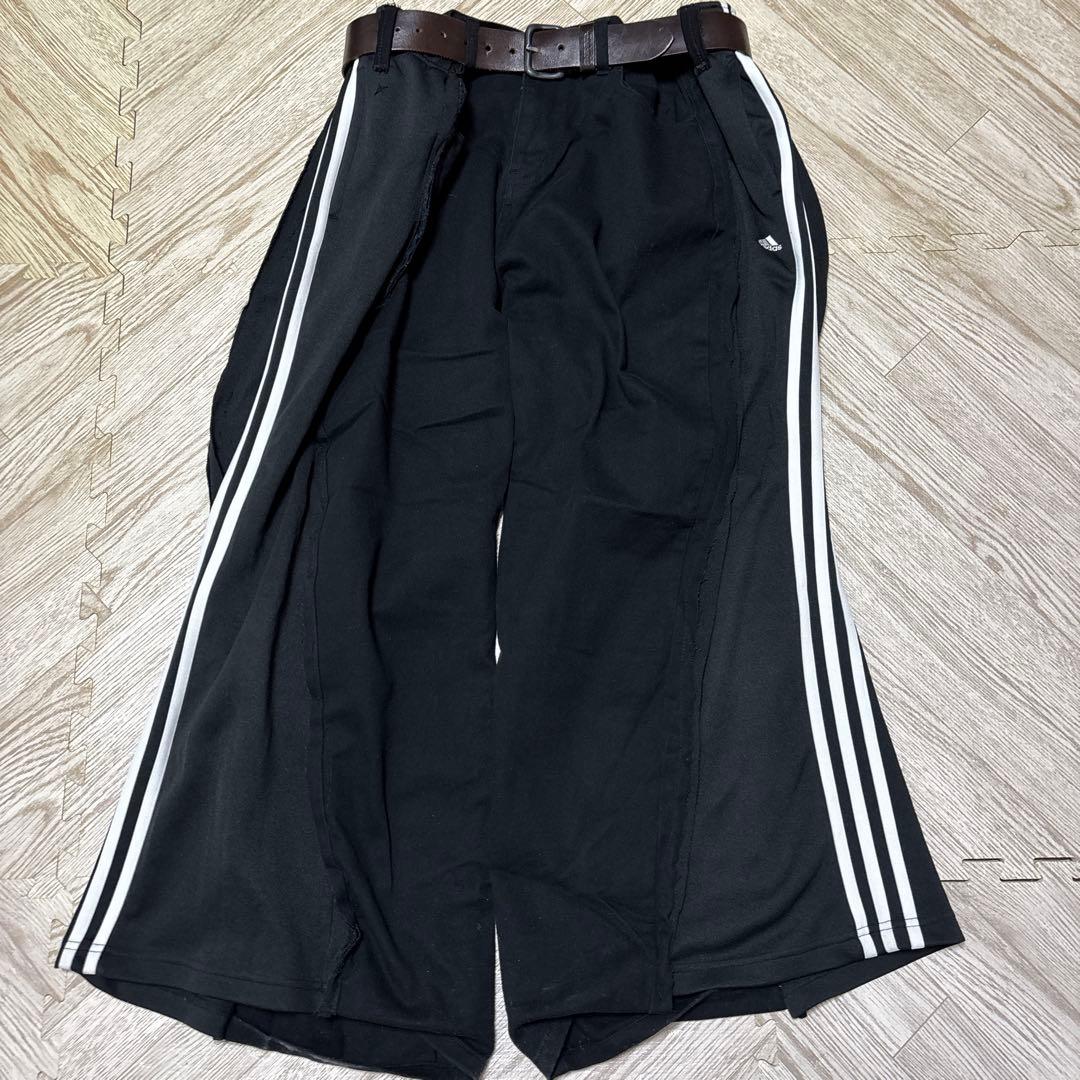 adidas バギーデニム　フレアデニム　opium Y2K archive