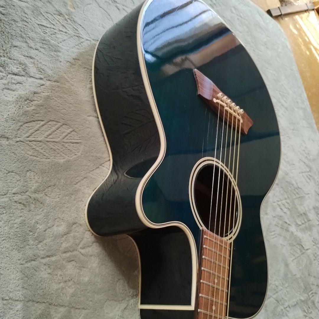 Takamine エレアコ PT106 ダークグリーン ハードケース付き！