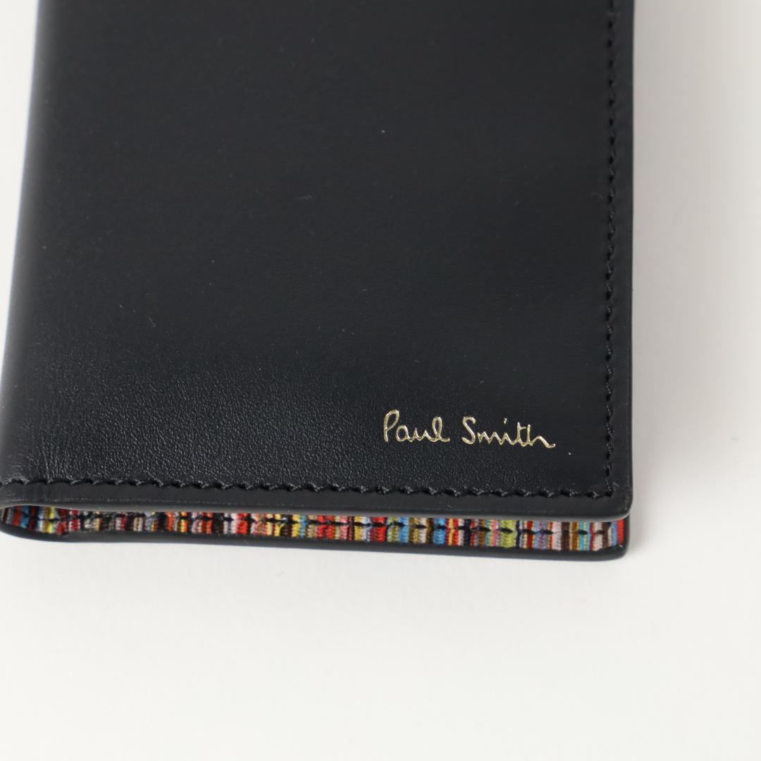 ⏰️185 新品 ポールスミス 名刺入れ カードケース 定期入れマルチストライプ