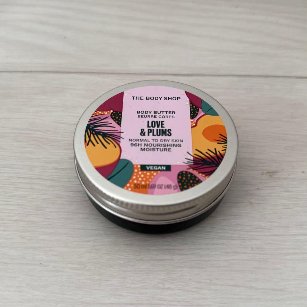 新品未使用 ボディショップ ホリデー ボディケアバッグ プラム 限定商品