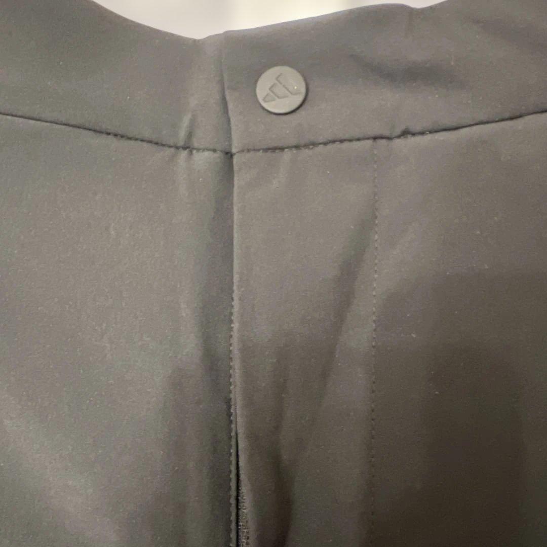 adidas ブラック ゴルフパンツ 中綿タイプウエスト82 新品タグなし