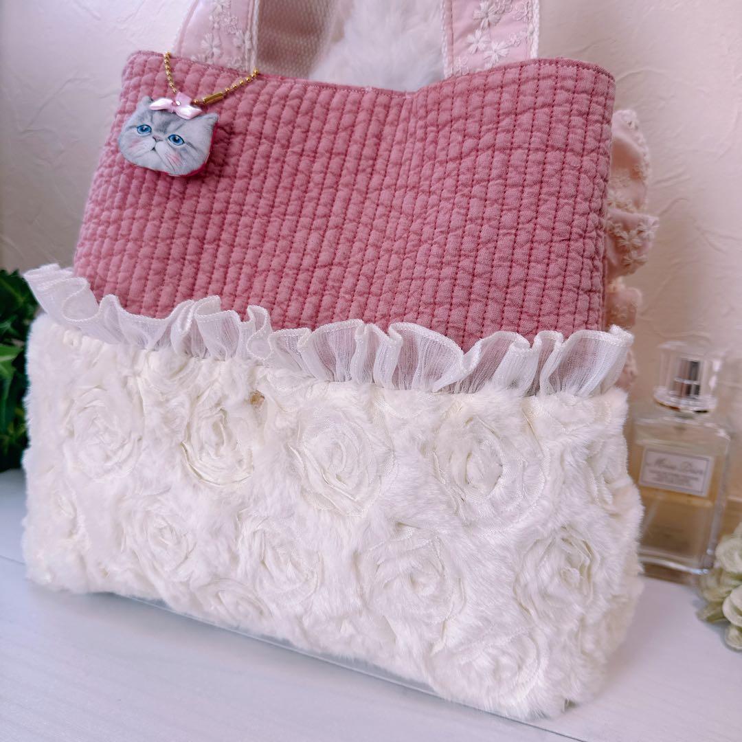 あ*き様 コヤンイサムチョン♡bigうさルミちゃんのヌビ×ファートートバッグ！チ