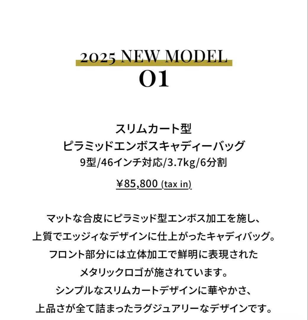 【新品、未使用】St Andrews ゴルフバッグ ブラック　定価85,400円