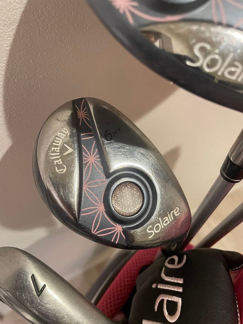 最新モデル　キャロウェイ　ソレイユ　レディースゴルフクラブセット　L