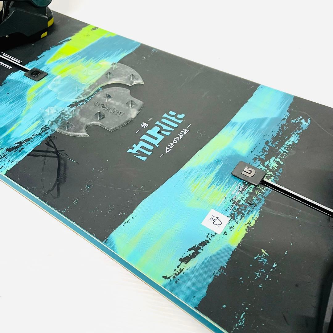 美品　バートン　スノーボード　セット　フロウ　サロモン　スノボ　BOAブーツ