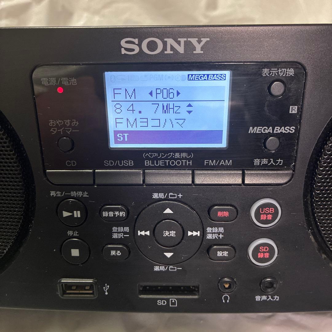 SONY ZS-RS81BT 2019年製 リモコン付 【動画確認済】